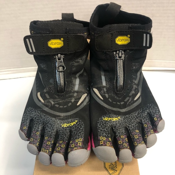 Womens Fivefinger Bikila EVO Black Pink Waterproof - Picture 3 of 9